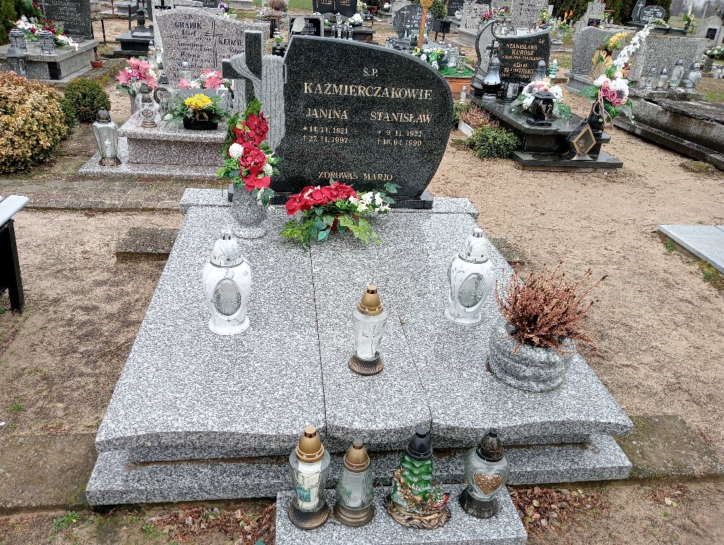 Grób Stanisław Kaźmierczak