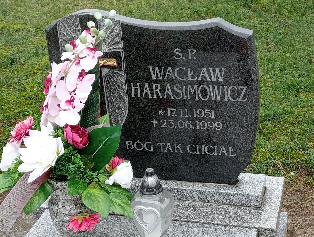 Wacław Harasimowicz 1951 Szlichtyngowa - Grobonet - Wyszukiwarka osób pochowanych