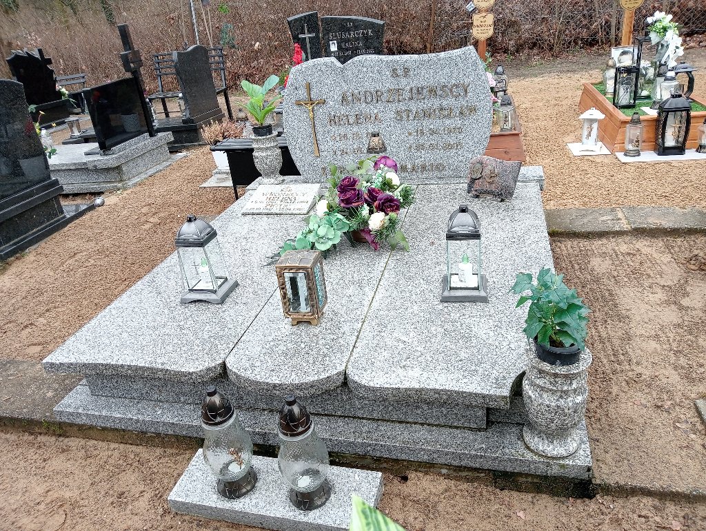 Grób Stanisław Andrzejewski