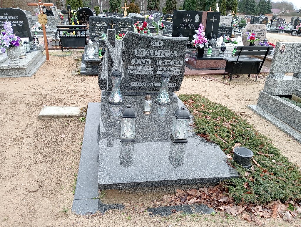 Grób Jan Malica