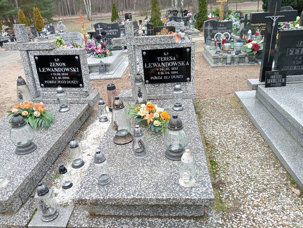 Grób Teresa Lewandowska