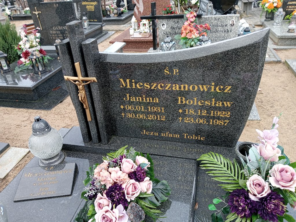 Janina Mieszczanowicz 1931 Szlichtyngowa - Grobonet - Wyszukiwarka osób pochowanych